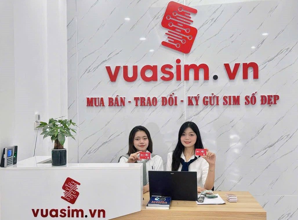 đội ngũ nhân viên bán hàng của vuasim.vn
