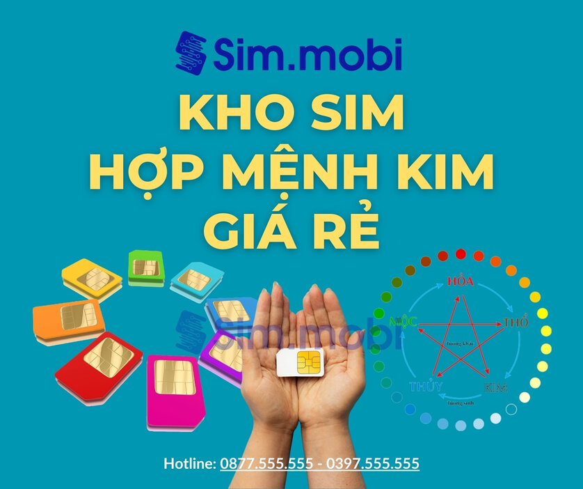 Sim Hợp Mệnh Kim 1 Kho Sim Hợp Mệnh Kim - VuaSim.vn