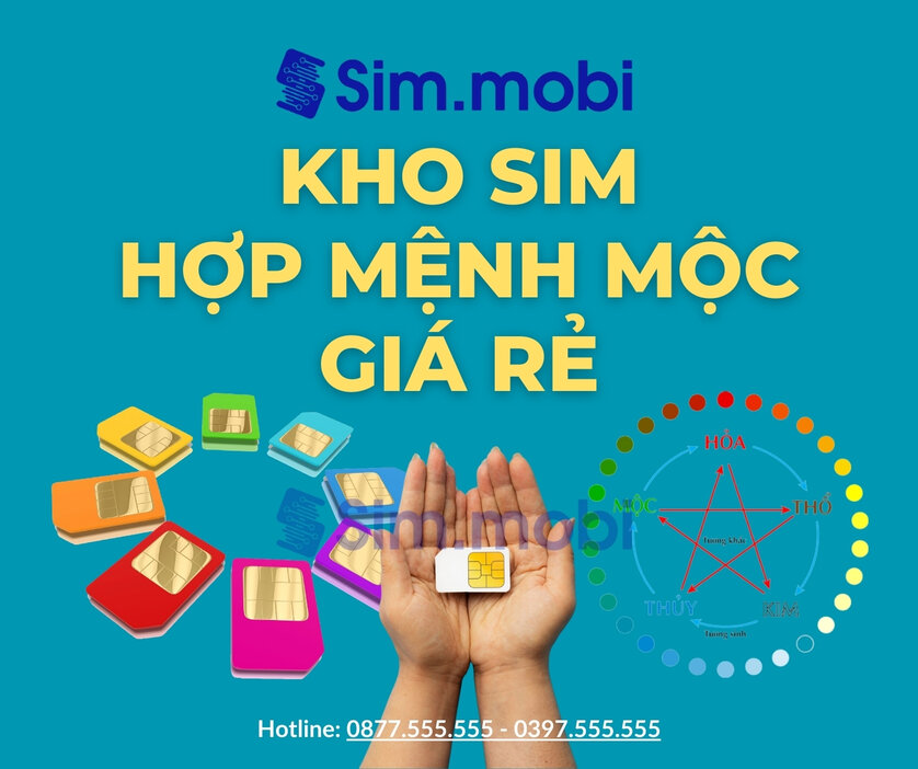 Sim Hợp Mệnh Mộc 1 Kho Sim Hợp Mệnh Mộc - VuaSim.vn