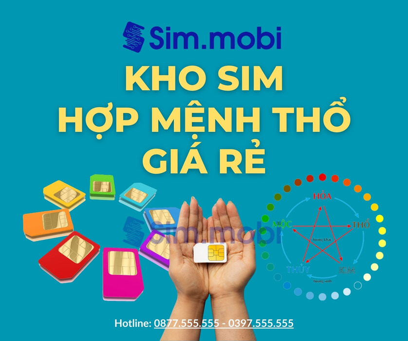 Sim Hợp Mệnh Thổ 1 Kho Sim Hợp Mệnh Thổ - VuaSim.vn