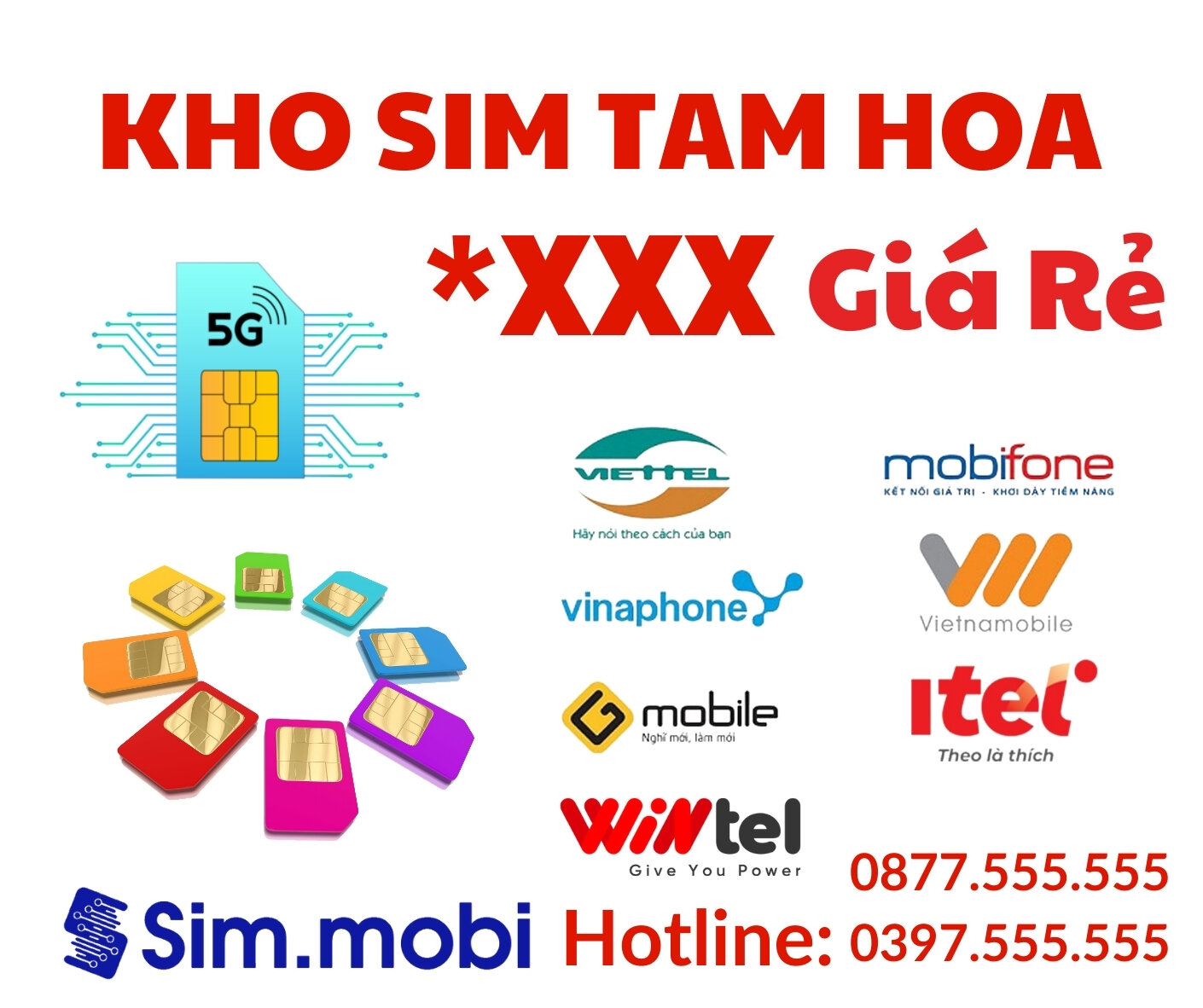 Sim Tam Hoa 1 Kho Sim Tam Hoa Giá Rẻ - VuaSim.vn