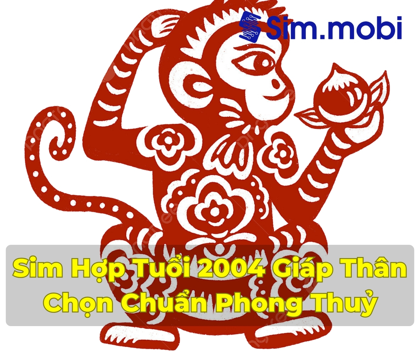 Sim Hợp Tuổi 2004: Bí Quyết Chọn Số Đẹp Mang Lại May Mắn và Thành Công 1 Cách chọn sim hợp tuổi 2004 - Giáp Thân chuẩn phong thuỷ