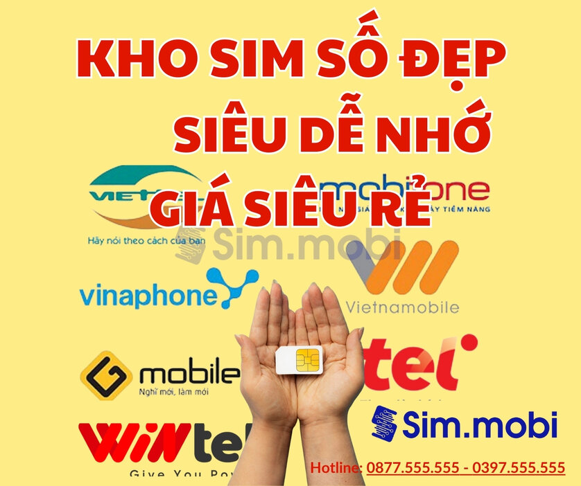 Sim Dễ Nhớ 1 Kho sim dễ nhớ giá rẻ