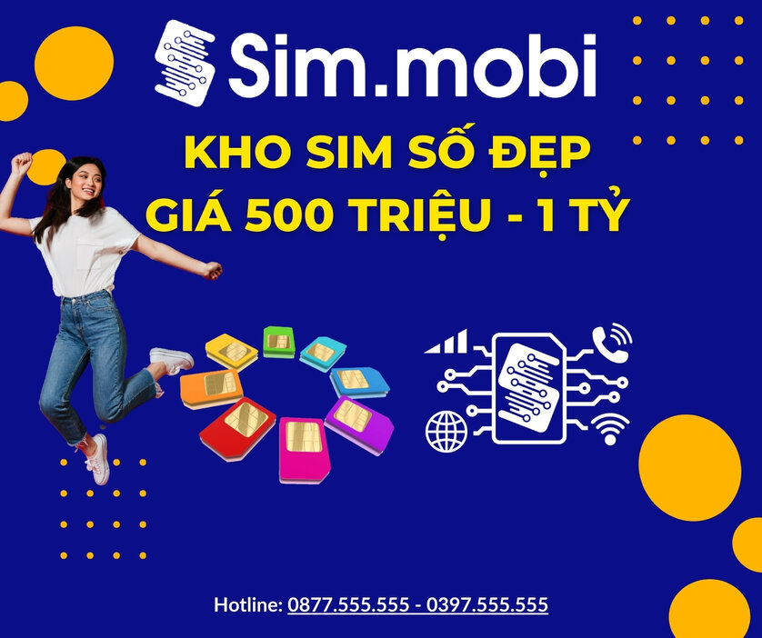 Sim Giá 500 triệu - 1 Tỷ 1 Kho sim số đẹp giá từ 500 triệu đến 1 tỷ