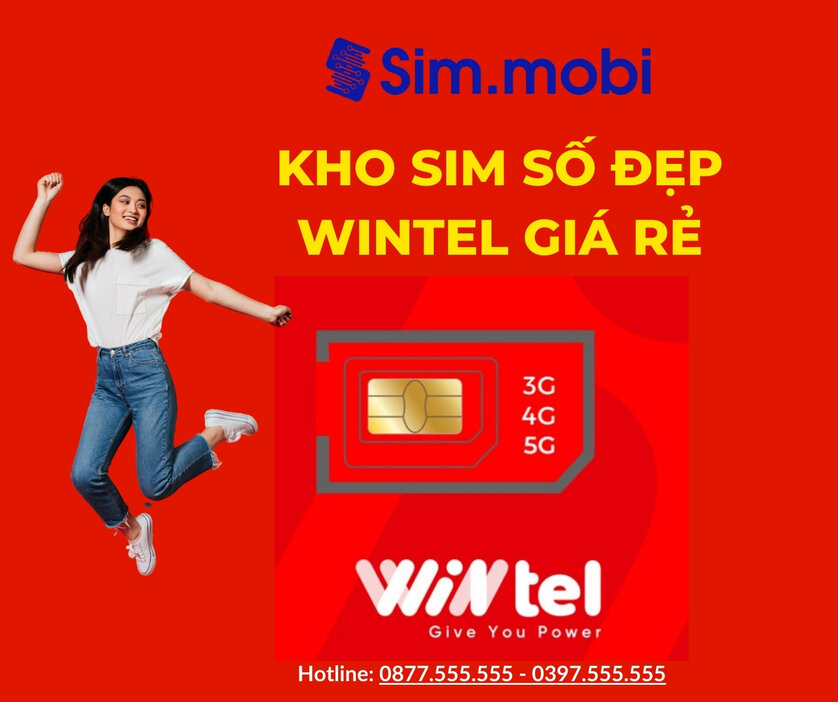 Sim số đẹp Wintel 1 Kho sim số đẹp Wintel giá rẻ