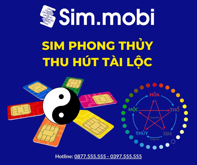 Sim phong thủy 1 Kho sim phong thuỷ giá rẻ