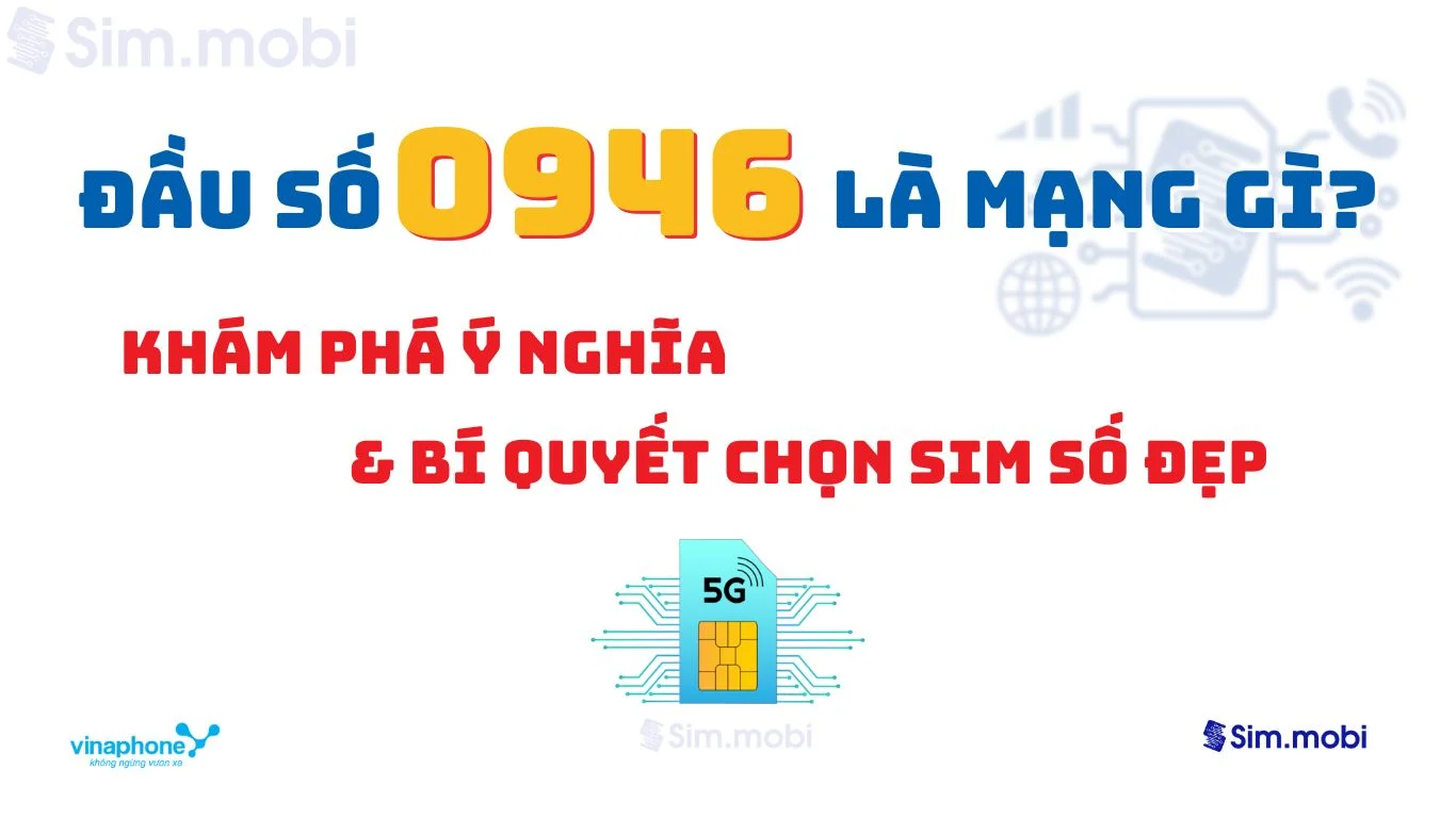 Đầu Số 0946 Là Mạng Gì? Luận Giải Ý Nghĩa & Tuyệt Chiêu Chọn Sim Đẳng Cấp 1 Bí kíp chọn sim đầu số 0946
