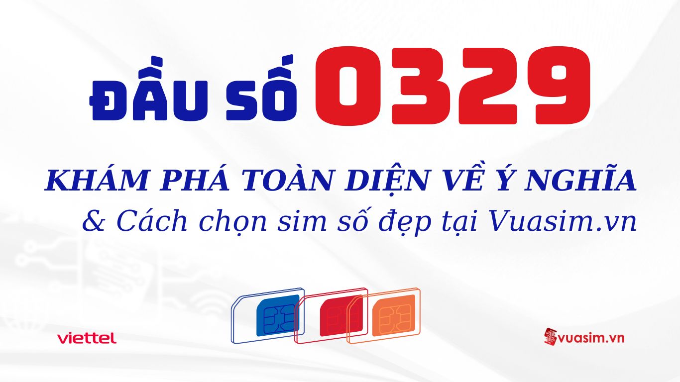 Đầu Số 0329 Viettel – Biểu Tượng Thịnh Vượng, Chu Kỳ Hoàn Hảo 1 Đầu số 0329 Viettel - Ý nghĩa phong thuỷ & Cách chọn