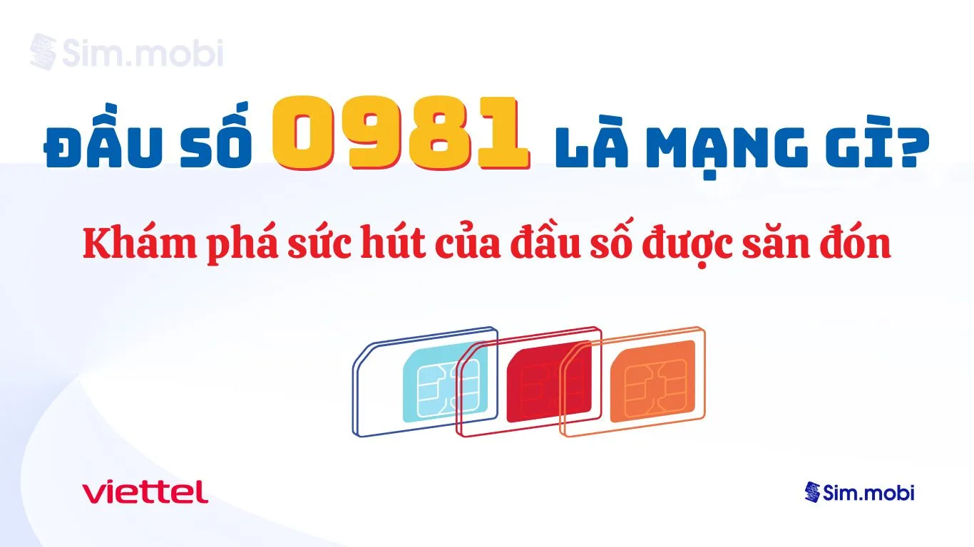 Đầu Số 0981 Viettel – Biểu Tượng Phát Lộc Viên Mãn 1 Đầu số 0981 Viettel - Ý nghĩa phong thuỷ & Cách chọn