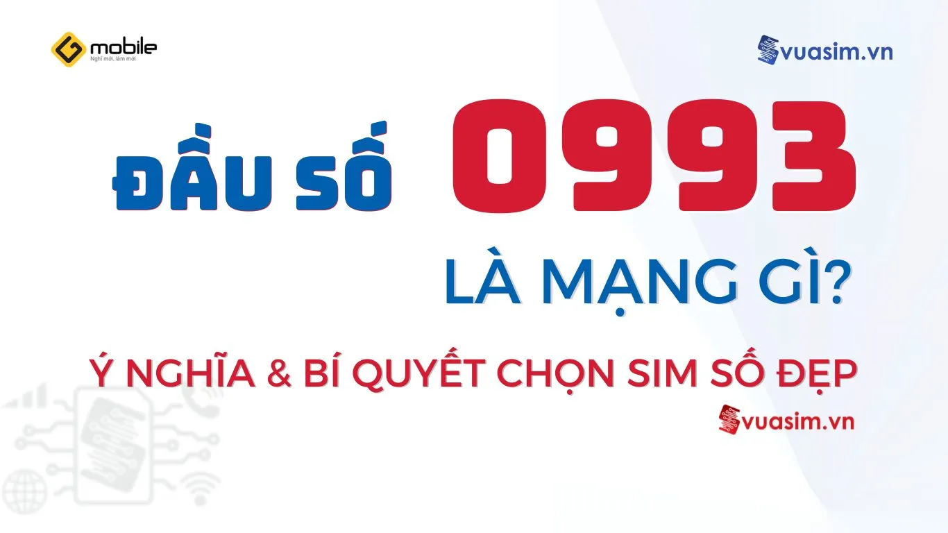 Đầu Số 0993 Gmobile – Biểu Tượng Song Cửu Tài Phát 1 Đầu số 0993 Gmobile - Ý nghĩa phong thuỷ & Cách chọn