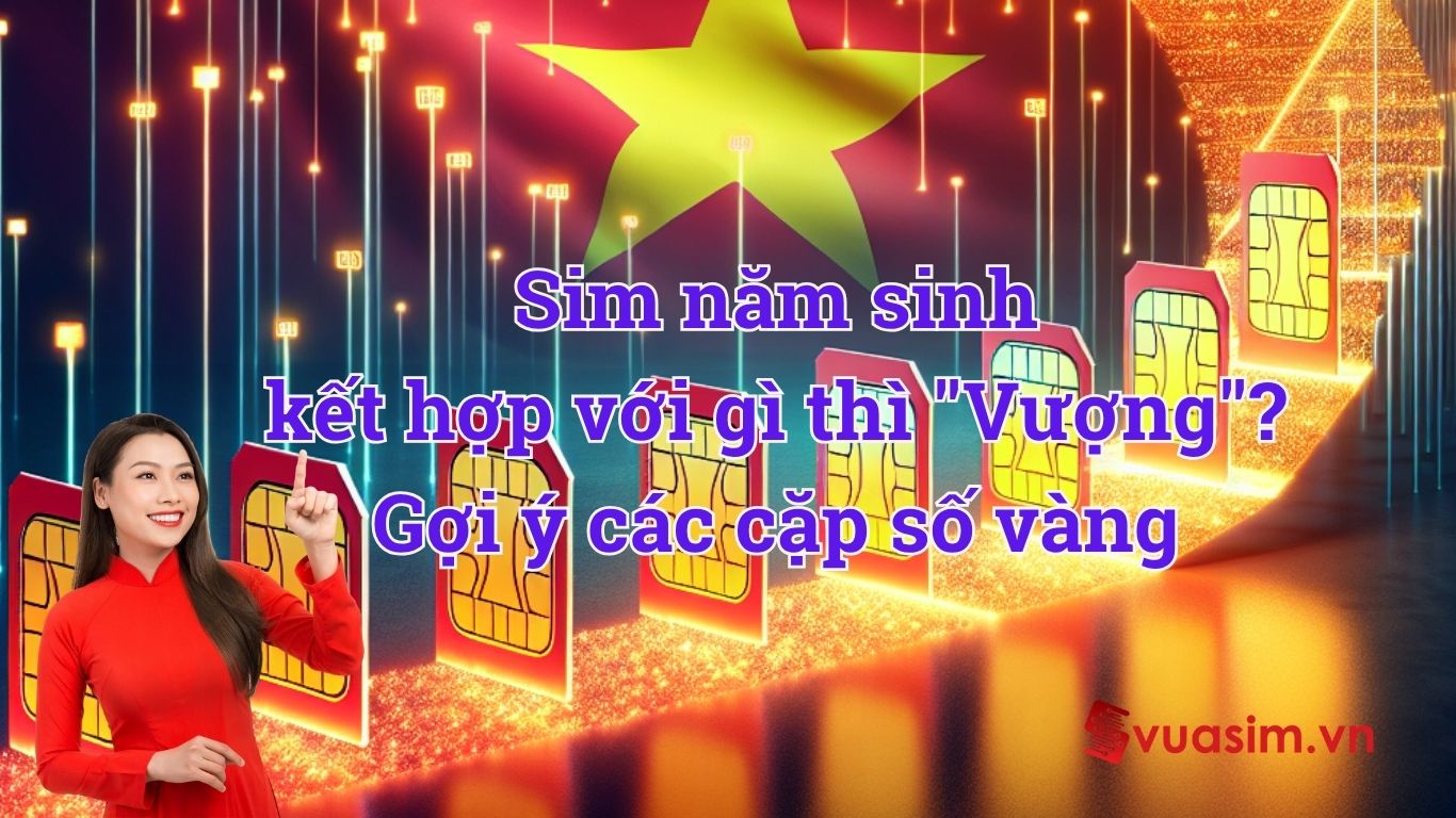 Sim năm sinh kết hợp với gì thì "Vượng"? Gợi ý các cặp số vàng 1 Sim năm sinh kết hợp với gì thì "Vượng"? Gợi ý các cặp số vàng